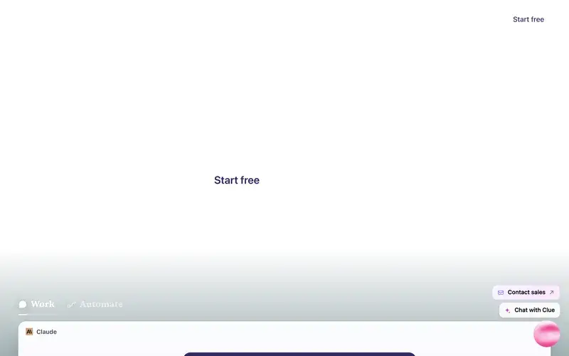 Screenshot of the Activepieces homepage